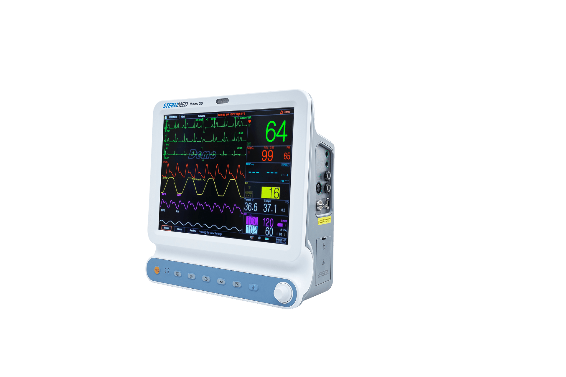 Sondes de température pour moniteur patients multiparamétriques